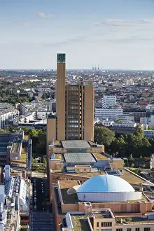 Drucke von Atrium Tower, Aussicht von Kollhoff Tower, Berlin, Deutschland Ecuador Kulturerbe-Stätten Drucke: Atrium-Turm, Aussicht von Kollhoff Turm