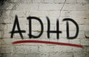 Empty Hospital Room Drucke: Attention Deficit Hyperactivity Disorder Concept