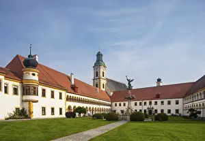 Uninhabited Religious Buildings Drucke: Augustinian Canons Monastery Reichersberg