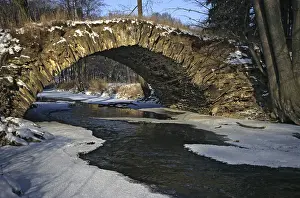 European Winter Scenery Drucke: Aumatal, Germany, Greiz, Thuringia