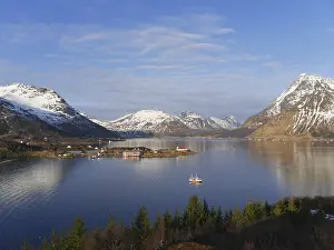 Northern Europe Photography Drucke: Austnesfjord