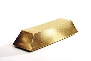 Precious Metal Drucke: Authentic gold bar