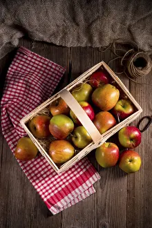 Deserted Grocery Store Drucke: Autumn Apple
