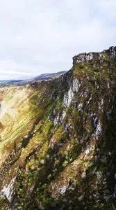 Autumn Colours From A Drone Drucke: Autumn colours over Mach Loop from a drone
