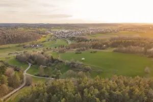 Calw District Landscape Photography Drucke: Autumn landscape view with fields
