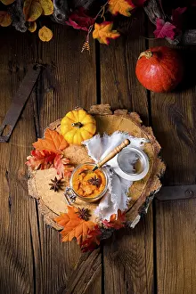 Healthy Dessert Ideas Drucke: An autumnal rustic pumpkin