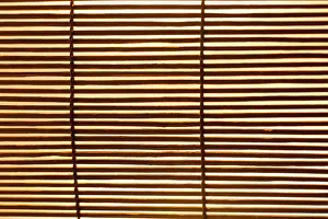 Bamboo Background Drucke: Background from bamboo plank mat