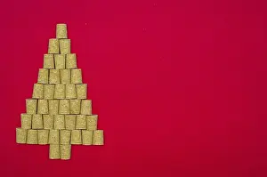 Christmas Tree Background Drucke: Background with christmas theme