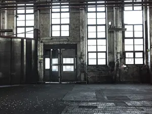No People Backgrounds Drucke: Background, Digital Backdrop, Old blacksmith empty building in original condition