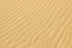 Wavy Sand Structure Drucke: Background image, wave pattern in the sand