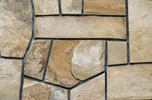 Abstract Pattern Background Drucke: Background old stone wall with abstract pattern close up