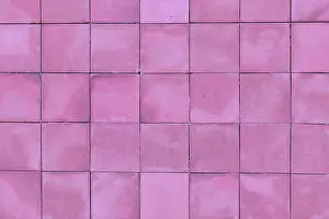 Colorful Symbolic Picture Drucke: Background with small pink rectangular tiles