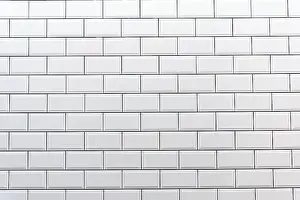 Ceramic Tile Art Drucke: Background from a white tile wall