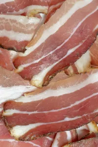 Breakfast Bacon Drucke: Bacon, bacon strips, breakfast bacon