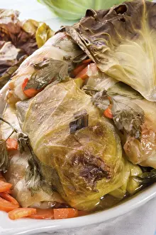 Eastern European Meals Drucke: Baked cabbage rolls