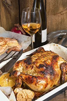 Appetizing Meat Dishes Drucke: Baked chicken