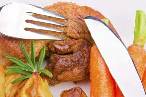 Appetizing Food Drucke: Baked potato