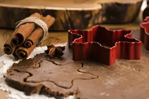 Sweet Treats Winter Drucke: Baking Christmas gingerbread