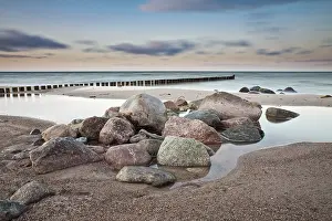 Long Exposure Photography Techniques Drucke: On the Baltic coast