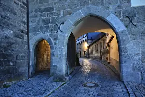 Upper Franconia Landmark Drucke: Bamberg Gate in Kronach