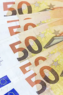 Paper Money Currency Drucke: Banknotes, banknotes, 50 Euro notes