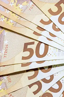 Paper Money Currency Drucke: Banknotes, banknotes, 50 Euro notes