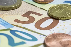 Paper Money Payment Drucke: Banknotes, banknotes, 50 euro, notes