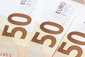Paper Money Currency Drucke: Banknotes, banknotes, 50 Euro notes
