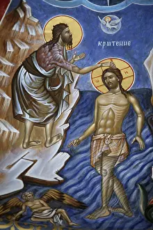Monastery Of St John Bigorski Drucke: Baptism of the Lord, Monastery of St