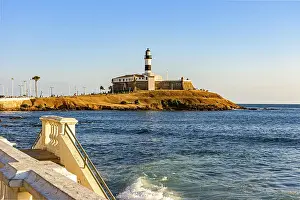 South American Landscape Drucke: Barra Lighthouse