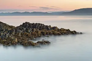 Icelandic Coast Drucke: Basalt columns, columnar basalt