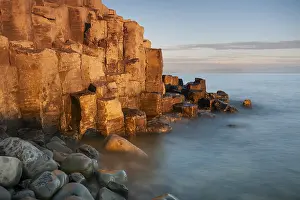 Icelandic Geology Drucke: Basalt columns, columnar basalt