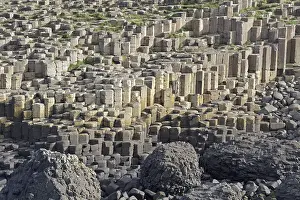 Basalt Stone Formations Drucke: Basalt columns, Giant's Causeway