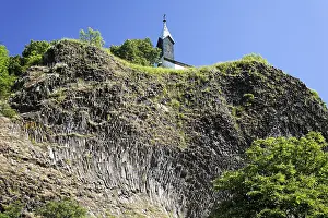 Volcanic Rock Formation Europe Drucke: Basalt rocks in Parkstein, Upper Palatinate