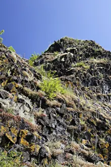 Germany Travel Destinations Drucke: Basalt rocks in Parkstein, Upper Palatinate