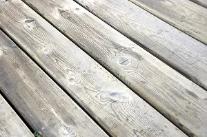 Wooden Plank Background Drucke: Base with timber blancs