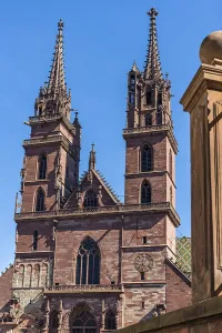 Basel Cathedral Photos Drucke: The Basel Minster, Basel
