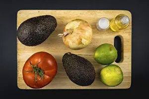 Olive Oil Cooking Tips Drucke: Basic ingredients, onion, olive oil