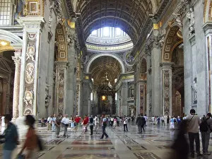 Rome Church Architecture Drucke: Basilica st.Peter