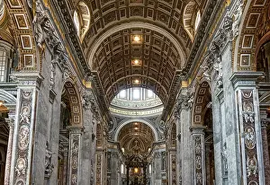 Christian Architecture Drucke: Basilica in Vatican