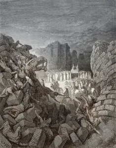 Battel von Jeriko, Altes Testament