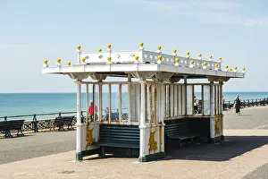 Brighton Seafront Drucke: Beach pavilion on the Brighton seafront