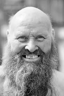 Bearded Man Portrait Drucke: Bearded man