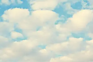 Cloudy Skyline Drucke: Beautiful cloudscape