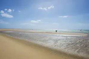 Fuerteventura Beach Drucke: Beautiful lagoon on Risco beach