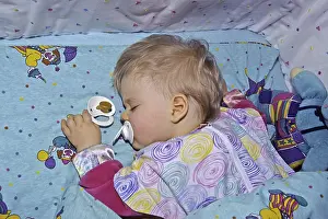 One Person Sleeping Drucke: In bed