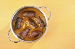 Still Life Images Drucke: Beef rolls