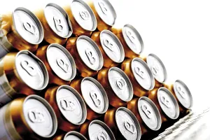 Alcoholic Beverage Photography Drucke: Beer cans
