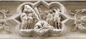 Florence Italy Drucke: Beheading of St. John the Baptist, St