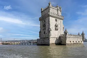 Belem Tower Lisbon Drucke: Belem Tower or Saint Vincent Tower
